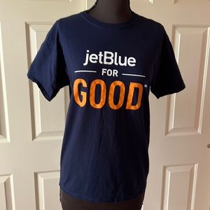 2 JetBlue for Good Shirts Size Small